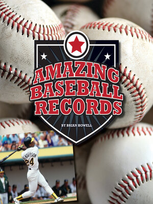 cover image of Amazing Baseball Records